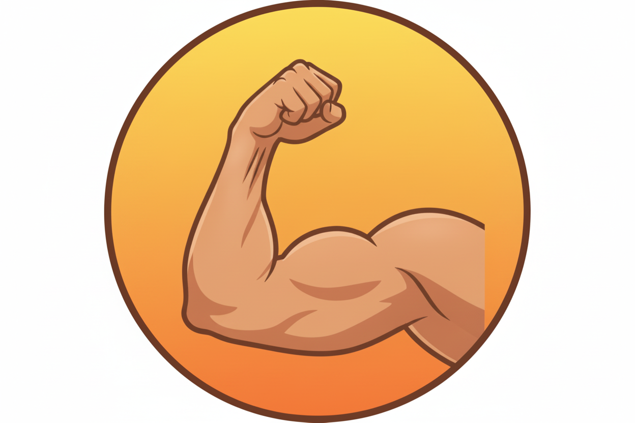 Create an image like this icon 💪